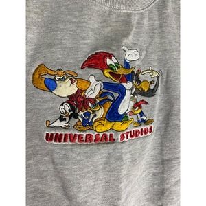 Universal Studios Woody Woodpecker Stitched Sweatshirt, Size M